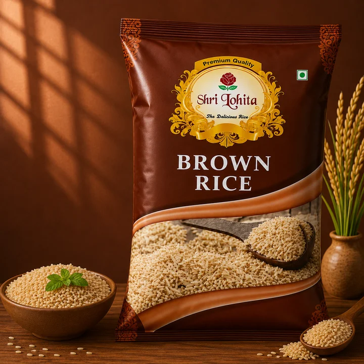 Brown Rice - High-Fiber Unpolished Godavari Harvest