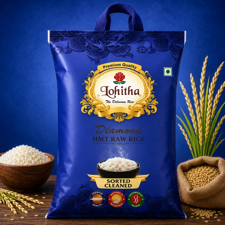Diamond HMT Raw Rice - Naturally Aged Silo Rice